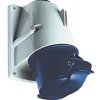 Złącze przemysłowe - zasilające 63A Gniazdo 230 V 2P + E Żeński Amphenol Industrial Niebieski Montaż na panelu IP44