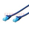 PATCH CORD U/UTP5E 1M CAT5E NIEBIESKI AK/DK-512-010/B CAT5E