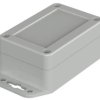 ABS enclosure, (L x W x H) 90 x 60 x 39.9 mm, light gray (RAL 7035), IP66, 07809064