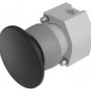 Przełącznik przyciskany 22mm Poz.stab 1 czarny brak IP65 704.070.0
