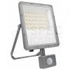 Naświetlacz LED NOCTIS MAX z czujnikiem ruchu 30W 3000lm CCT 3000-4000-6000K IP44 szary SPECTRUM LED