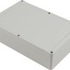 ABS enclosure, (L x W x H) 240 x 160 x 60 mm, light gray (RAL 7035), IP66, 1555VALGY