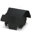 Upper part of housing, ABS/PC, (W x H x D) 45.1 x 74.65 x 36.95 mm, black, for enclosure, 1074963