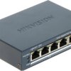 SWITCH POE DS-3E1505P-EI/M 4-PORTOWY Hikvision