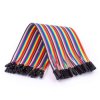 Jumper wire cable 40 pcs. each 20 cm F2F female to female compatible with Arduino and Raspberry Pi breadboard