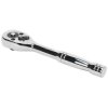 Siegen S0704 Ratchet Wrench 1/4"sq Drive Pear Head Flip Reverse