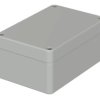 PC enclosure, (L x W x H) 120 x 80 x 55 mm, light gray (RAL 7035), IP66, 02215094
