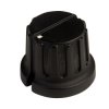 SCI PN-8E (PN-38C) Control Knob 6.4mm Shaft - Matt Black - 20.3mm