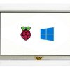 Waveshare 5inch Resistive Touch Screen LCD (B) with Bicolor Case, 800×480, HDMI, Low Power