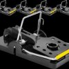 623445DEFR Plastic rat trap set of 5