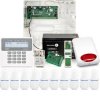 Zestaw alarmowy Satel Perfecta 16, 10x czujek ruchu, LCD, aplikacja mobilna, powiadomienie