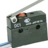 Mikroprzełącznik DC1C-C3LC 250 V/AC 6 A 1 x wł/(wł) ZF IP67 chwilowy 1 szt.