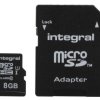 Karta Micro SD MicroSDXC, 8 GB Nie, Integral Memory ultimaPRO 0 → +60°C