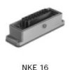 NKE 16 gniazdo do zabudowy 16+PE, HIRSCHMANN, , 932 298-106, 932298106, WYPRZEDAŻ, OSTATNIA SZTUKA