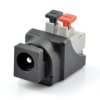 Gniazdo DC 5,5/2,1mm z szybkozłączem i przyciskami v2