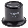 Szkło powiększające, typ: Lupa oczna biasferyczna, powiększenie: 10X, śr.: 25mm