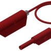 Przewód pomiarowy Hirschmann Test & Measurement MAL S WS 2-4 100/1, czerwony