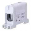 Listwa zaciskowa 1-torowa Al/Cu 16-95mm2 na szynę TH35 szary FJ-E95 ONESTO