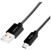 LogiLink CU0026 USB cable 2.0 USB-A to Micro-B 1.00 m Black