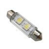 Żarówka LED walcowa C5W 42mm biała zimna 12V FT10x42 2smd5050