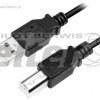 Kabel USB wt/wt A-B 2,0m Logilink