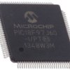 Mikrokontroler Microchip PIC18F TQFP 100-pinowy Montaż powierzchniowy PIC 128 kB 8bit CAN: 41.667MHz RAM:3,808 kB