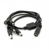 Adapter DC 5,5x2,1 mm 1 x żeński do 5 x męski