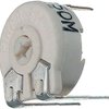Cermet trimmer potentiometer, 500 kΩ, 0.33 W, THT, on top, PTC 10 LV 500K