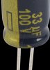 EEUFC2A330L Electrolytic capacitor, radial, 33 µF, 100 V, 105°C, low ESR, AE