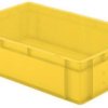 LA-KA-PE 204140 Pojemnik do sztaplowania Transport-Stapelkasten TK 600/145-0, gelb aus Polypropylen (VPE 2 Stück) nadaje