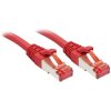 LINDY 47732 Network cable CAT 6 S/FTP 1.00 m Red