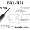 Mini czujnik indukcyjny; BX1-H21; NPN; NO