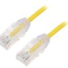 Utp28sp0.5Myl Patch Cord Tx6-28™,U/Utp 6 Linka Cu Lszh Żółty 0,5M 28Awg