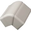 Pokrywa zewnętrzna do koryt kablowych PVC Narożnik zewnętrzny 130 x 70mm RS PRO