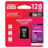 Karta pamięci microSD 128GB UHS-I Goodram z adapterem