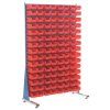 Topstore MSS1.5 Louvred Panel Spacemaster TC Bin Kits - Inc 120 x TC2 Red Bins