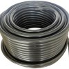 Wąż do sprężonego powietrza TRU COMPONENTS PU6X4 Black TC-12832956 10 bar 100 m