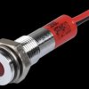 Q6F3CXXR12E Indicator LED, 12 V DC, 6 mm, wired, red/BrC