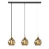 Lampa Wisząca Nowoczesna 3Xe27 Callisto Black/Gold