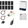 Hybrydowy zestaw solarny off-grid ESB-10kW-48 MPPT 10xPV Mono bateria Slim 5kWh