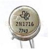 2N1716 silicon NPN transistor - Texas Instruments