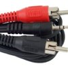 PRZEWOD JACK2.5 2*RCA 2.5M
