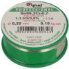 Spoiwo lutownicze; 0,25mm; szpulka 0,1kg; Sn99,3Cu0,7/0,25/0,10; bezołowiowe; Sn99,3Cu0,7; Cynel; drut; 1.1.3/3/3.0%; cyna