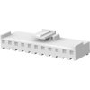 Plug housing, 11 pole, pitch 3.96 mm, straight, natural, 1-1123722-1