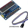Moduł TM1638 wyświetlacz LED + przyciski