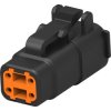 TE Connectivity DTMH06-4SA DTMH Socket Housing Cable 4 Pins 1 pc