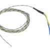 Termopara z odsłoniętym złączem J średnica 1/0.3mm długość 2m -60°C do +350°C Końcówka z gołym kablem RS PRO