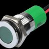 Q14F3CXXG220E Indicator LED, 220 V AC, 14 mm, wired, green/BrC