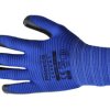 Rękawice poliestrowe powlekane nitrylem czarnym 10'' CE MN-06-218 MODECO EXPERT