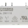 Przekaźnik mocy 60V dc SPDT Phoenix Contact, montaż PCB 20500Ω Otwór przezierny